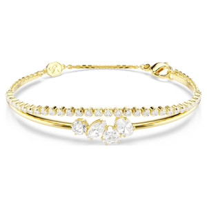 mesmera-bracelet--mixed-cuts--white--18k-gold-finish-swarovski-5747953-1