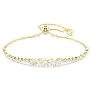 mesmera-bracelet--mixed-cuts--white--18k-gold-finish-swarovski-5747939-1