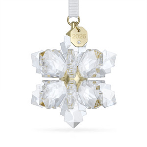 Annual Edition 3D Ornament 2026, White, 5731941 | Swarovski