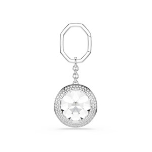 bag-charm--round-cut--white--rhodium-plated-swarovski-5763032-1