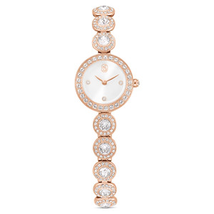 Una Angelic Watch, Crystal Bracelet, Rose Gold Tone, Rose Gold Tone Finish 5753309 | Swarovski