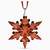 Swarovski Crystal Annual Edition Holiday Snowflake Ornament, Red, Small 5527750