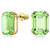 swarovski-millenia-stud-earrings-octagon-cut-green-gold-tone-plated-5638489-2