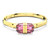 swarovski-lucent-bangle-magnetic-closure-pink-gold-tone-plated-5654679-1
