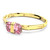 swarovski-lucent-bangle-magnetic-closure-pink-gold-tone-plated-5654679-2
