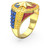 swarovski-captain-marvel-ring-gold-tone-plated-5650880-2