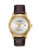 Citizen Eco Drive Straps Men's Gold Tone Stainless Steel Watch AW1232-04A