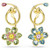 idyllia-drop-earrings--asymmetrical-design--mixed-cuts--flower--multicolored--gold-tone-plated-swarovski-5709025-2