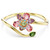 idyllia-bangle--mixed-cuts--flower--multicolored--gold-tone-plated-swarovski-5709028-1
