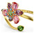 idyllia-bangle--mixed-cuts--flower--multicolored--gold-tone-plated-swarovski-5709028-4