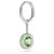 dulcis-key-ring--octagon-cut--multicolored--rhodium-plated-swarovski-5713886-3
