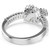 matrix-ring--baguette-cut--knot--white--rhodium-plated-swarovski-5727122-4