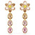idyllia-drop-earrings--mixed-cuts--flower--multicolored--gold-tone-plated-swarovski-5732381-1