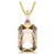millenia-pendant--octagon-cut--caramel--gold-tone-plated-swarovski-5725752-1
