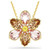 idyllia-pendant-and-brooch--mixed-cuts--flower--multicolored--gold-tone-plated-swarovski-5735227-1