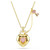 idyllia-pendant--mixed-cuts--heart--key--pink--gold-tone-plated-swarovski-5737288-1
