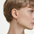 matrix-hoop-earrings--round-cut--white--gold-tone-plated-swarovski-5750620-5