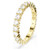 matrix-vittore-band-ring--round-cut--white--gold-tone-plated-swarovski-5750615-2