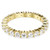 matrix-vittore-band-ring--round-cut--white--gold-tone-plated-swarovski-5750615-4