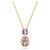 Chroma Pendant, Mixed Cuts, Multicolored, Gold Tone Plated 5741586 | Swarovski