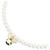 Idyllia Choker, Crystal Pearl, Mixed Cuts, Bee, White, Gold Tone Plated 5742677 | Swarovski