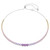 matrix-necklace--gradient-of-round-cuts--multicolored--rhodium-plated-swarovski-5751196-1