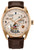 Eco Drive Men's Hometown Mickey Mouse Beige Dial Leather Strap Watch AW0088-04W | Citizen