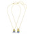 minions-james-and-henry-set--pavé--multicolored--gold-tone-plated-swarovski-5751614-3