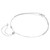 Matrix Necklace, Round Cut, White, Rhodium Plated 5754020 | Swarovski