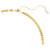 Matrix Y Necklace, Round Cut, White, 18K Gold Plated 5750601 | Swarovski