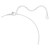 Matrix Necklace, Round Cut, White, Rhodium Plated 5753568 | Swarovski