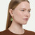 Millenia Drop Earrings, Octagon Cut, Green, 18K Gold Plated 5756151 | Swarovski