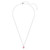 Chroma Pendant, Mixed Cuts, Pink, Rhodium Plated 5757789 | Swarovski