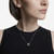 Una Angelic Pendant, Mixed Cuts, Green, Rhodium Plated 5757785 | Swarovski