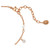 Imber Bracelet, Crystal Pearl, Round Cut, White, 18K Rose Gold Plated 5754243 | Swarovski