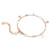 Imber Bracelet, Crystal Pearl, Round Cut, White, 18K Rose Gold Plated 5754243 | Swarovski