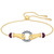 Swarovski Crystal Tarot Magic Bracelet Gold-Tone Plated 5490914 (Size M)