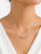 14k Diamond Knot Necklace