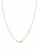 14K Yellow Gold Link Pendant Diamond Necklace