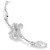 Swan Bracelet, Mixed Cuts, Swan, White, Rhodium Plated 5758682 | Swarovski