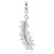 vienna-charm--mixed-cuts--feather--white--rhodium-plated-swarovski-5757739-1