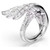 Vienna Cocktail Ring, Mixed Cuts, Swan, White, Rhodium Plated 5762206 (Size 50-55/4.75-6.75) | Swarovski