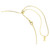 Hyperbola Y Necklace, Round Cut, Knot, White, Mixed Metal Finish 5752854 | Swarovski