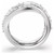 Vienna Ring, Mixed Cuts, Swan, White, Rhodium Plated 5762204 (Size 4.75-6.75/50-55) | Swarovski