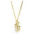 Swan Pendant, Mixed Cuts, Swan, White, 18K Gold Plated 5754626 | Swarovski