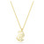 Swan Pendant, Mixed Cuts, Swan, White, 18K Gold Plated 5754626 | Swarovski