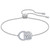 Swarovski Crystal Further Bracelet, White Rhodium Plated 5498999 (Size M)