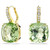 millenia-drop-earrings--cushion-cut--green--18k-gold-finish-swarovski-5764822-1