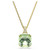 millenia-pendant--cushion-cut--green--18k-gold-finish-swarovski-5764821-1