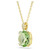 millenia-pendant--cushion-cut--green--18k-gold-finish-swarovski-5764821-3
